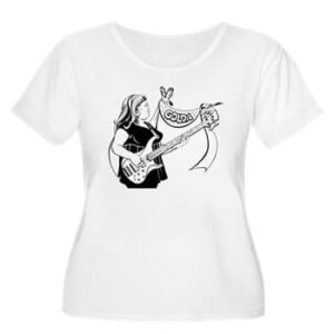 Plus Size Women's T-Shirt (White)